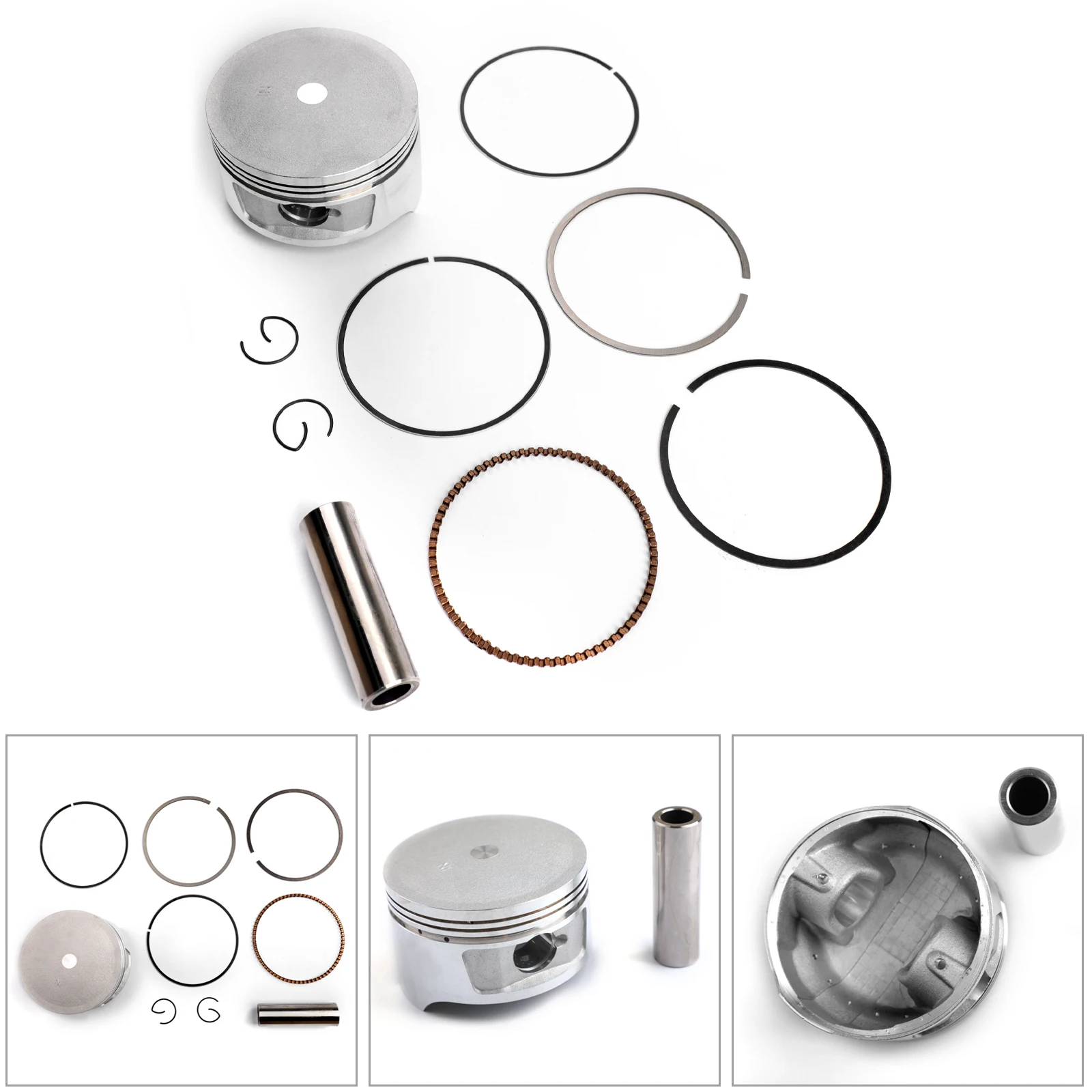 Комплект поршневых колец Artudatech для Honda CH250 Elite 1985-1988 CN250 Helix 1986-2007 CH CN 250 запчасти