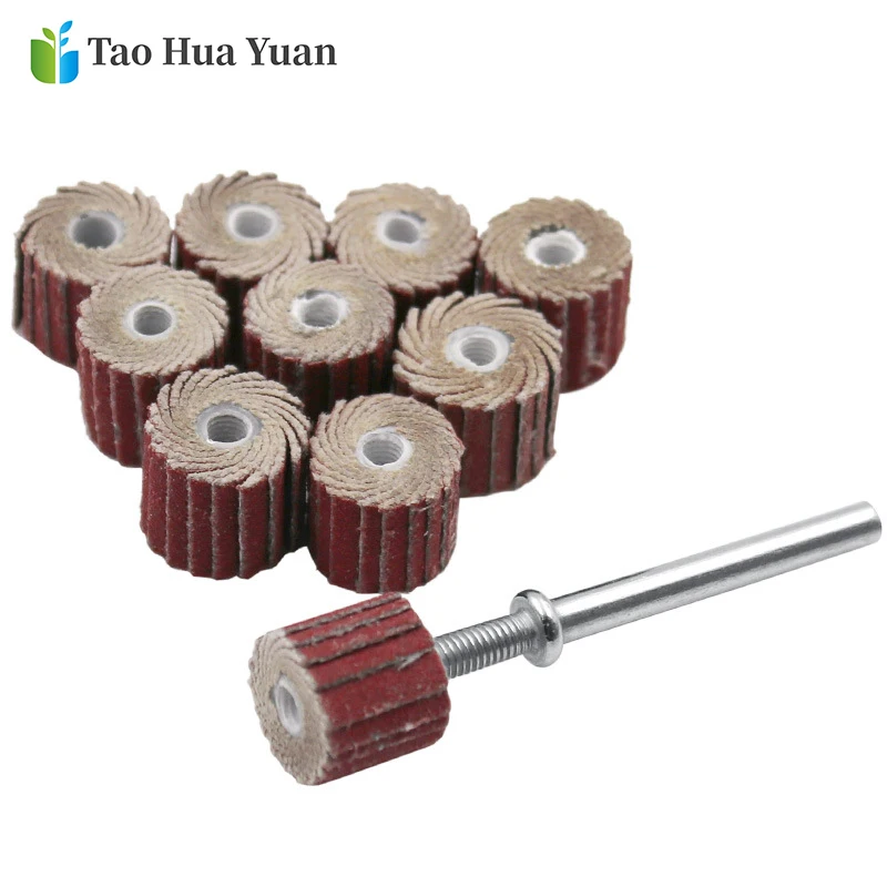 10 шт. аксессуары для Dremel шлифовальный диск с откидной крышкой зернистостью 240