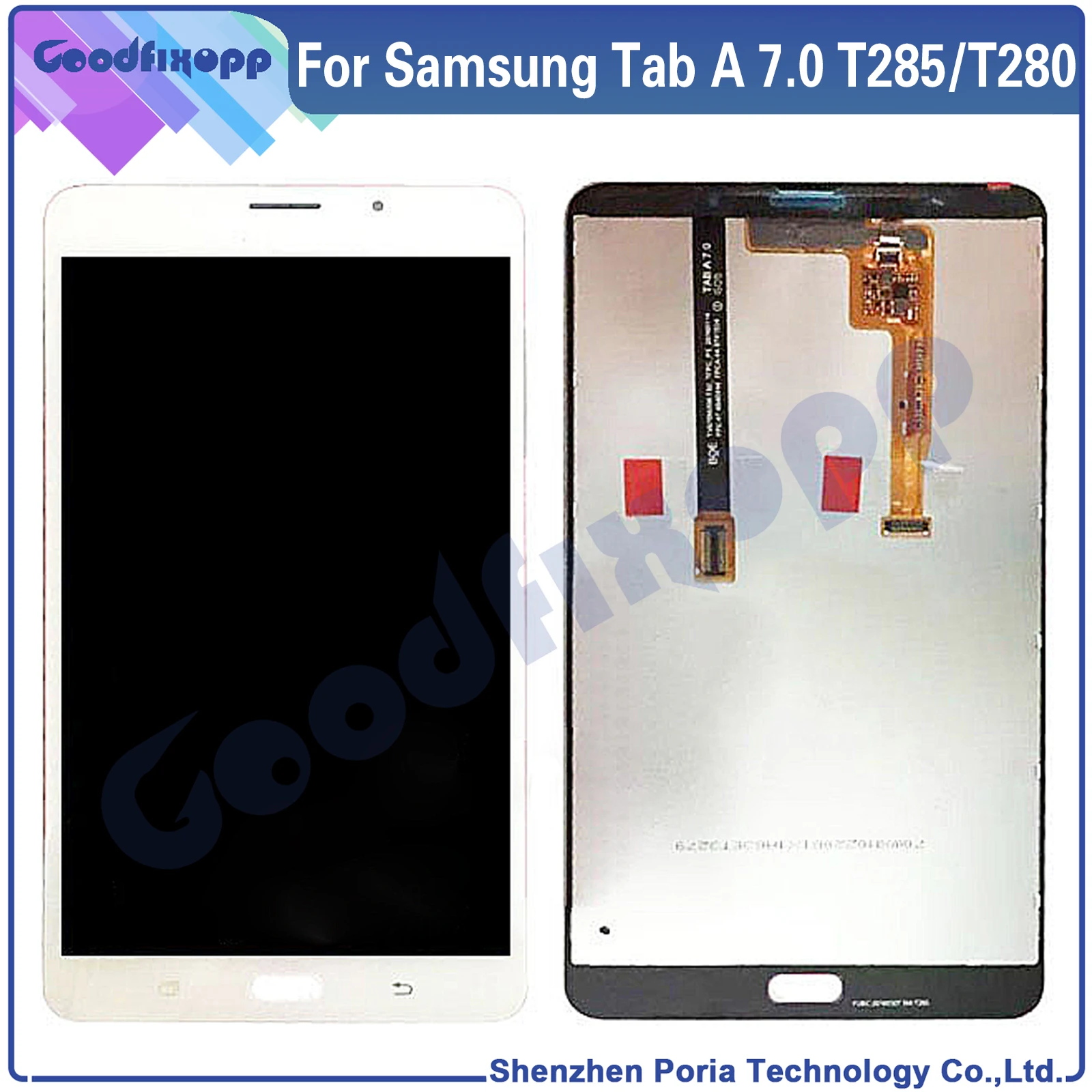 

7.0 inch For Samsung Galaxy TAB A 7.0 (2016) SM-T280 t280 Wifi/T285 3G SM-T285 LCD DIsplay +Touch Screen Digitizer Assembly