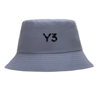 new bucket hat hot classic 3y johji yamamoto flat top breathable bucket hats unisex summer printing fishermans hat tops n04