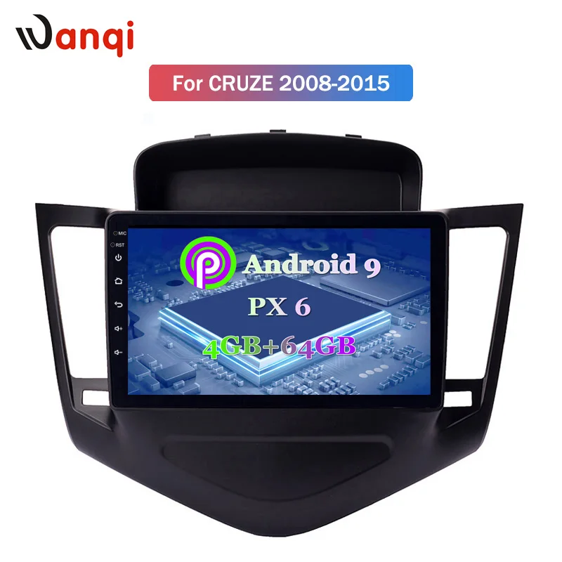 9 дюймов Android Автомобильный мультимедийный плеер для 2013 2014 2015 Chevrolet Cruze gps Navi 2din