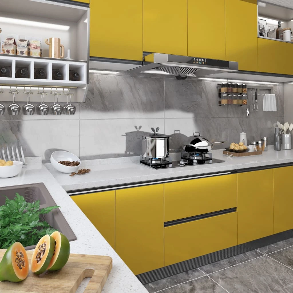 

Decorative Self-Adhesive Roll Furniture Film Vinyl Wall Stickers Cupboard Films Water Proof High Gloss Shiny Color 500X90 CM PVC