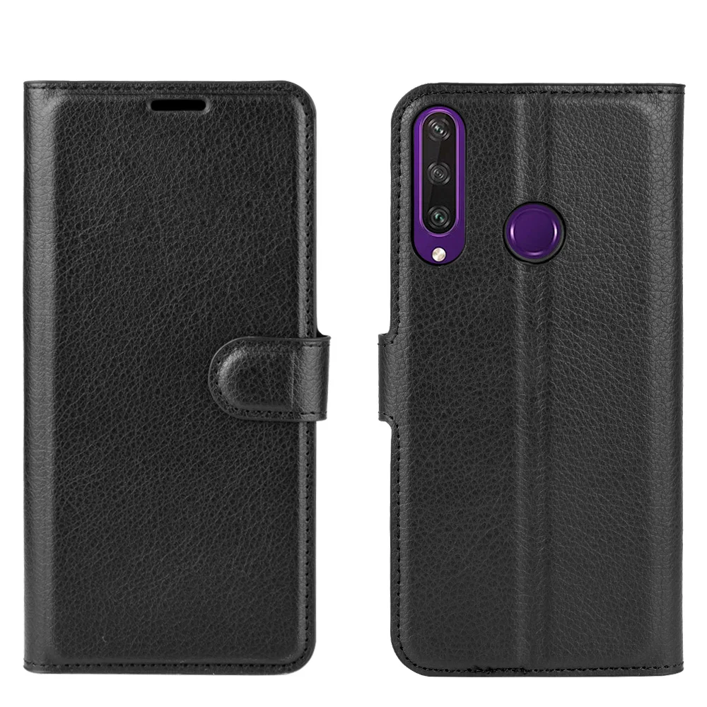 For Huawei Y6P Case Flip High Quality Leather Stand Cover With Card Holder | Мобильные телефоны и аксессуары