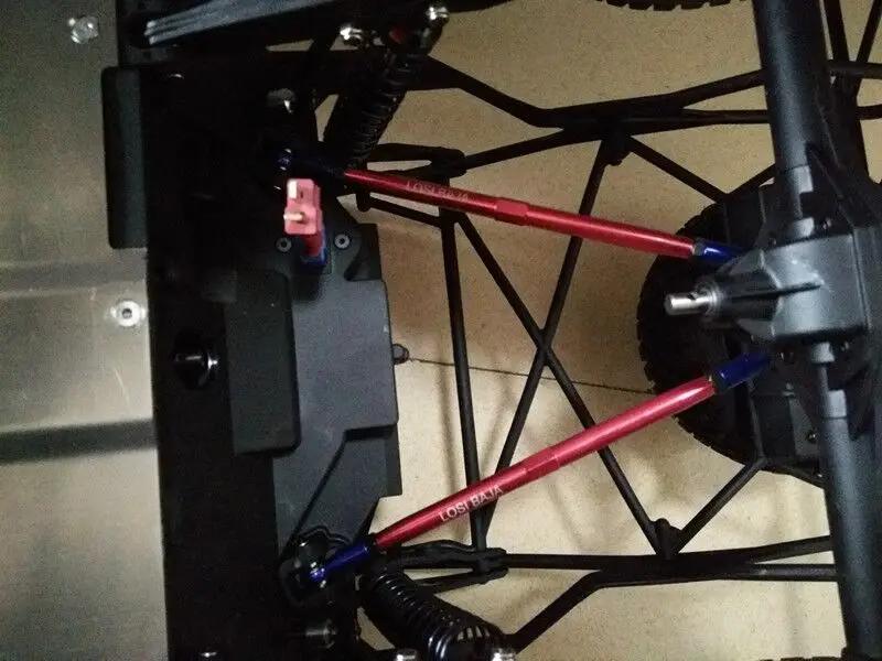 Алюминиевая задняя Поперечная рулевая тяга для 1/10 Losi baja rey Rock Rey 4wd rc
