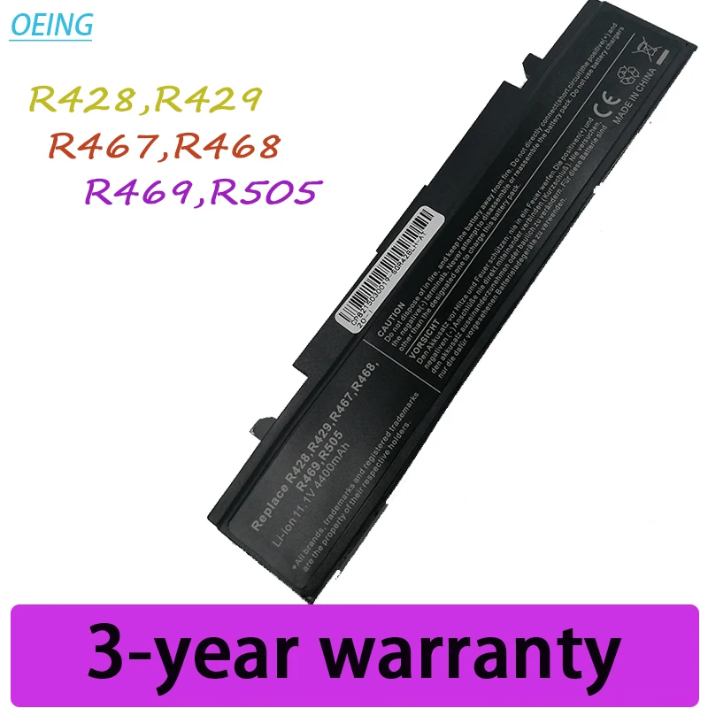 6-элементный Аккумулятор R428 для SAMSUNG RC410 RC510 RC512 RC710 RF410 RF510 RF511 RF711 RV520 RV410 RV508 AA-PB9NS6B