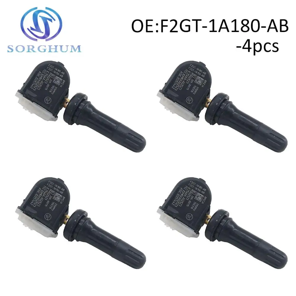 

4pcs F2GT-1A180-AB F2GT-1A189-A F2GT-1A150-AB TPMS-35 TIRE PRESSURE SENSOR 315MHZ 2015-2018 For Ford F-150 EDGE MUSTANG