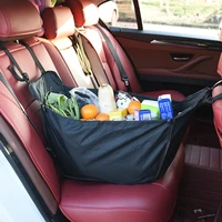 convenient practical car storage bag environmental foldable sundries organizer creative auto inner storage net pocket accessorie