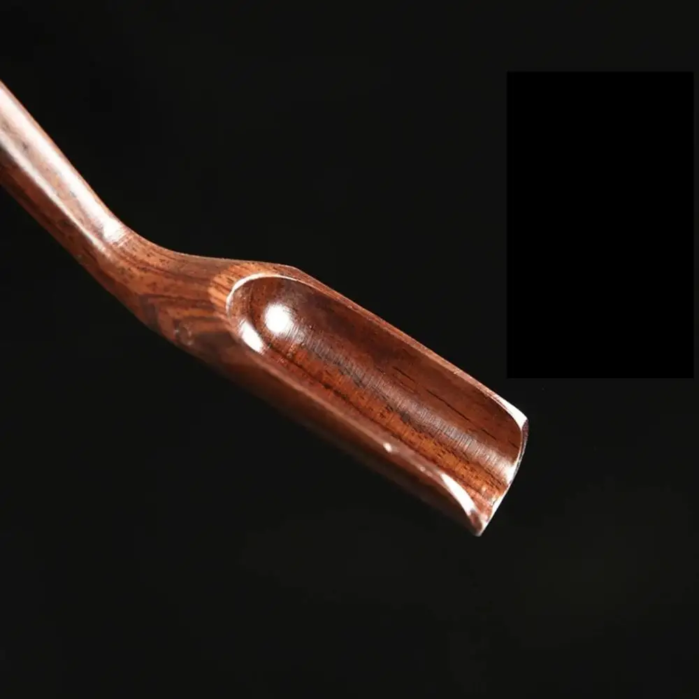 1 шт. чайные аксессуары, китайская деревянная бамбуковая ложка Kongfu в ретро стиле, нежная ложка, портативная бамбуковая чайная ложка