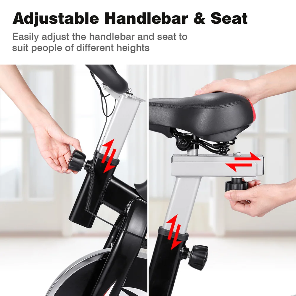 Велотренажер M &amp T с ЖК-дисплеем тренажер для домашних тренировок регулируемое