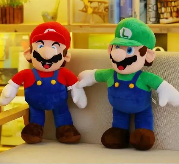 40 см Высокое качество милый супер Марио Bros. гриб Плюшевые игрушки куклы для