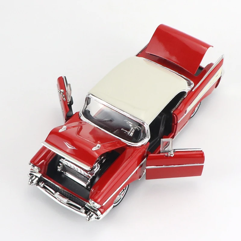 

JADA 1/24 SHOWROOM FLOOR 1957 CHEVY BEL AIR DIECAST MODEL FOR COLLECTION