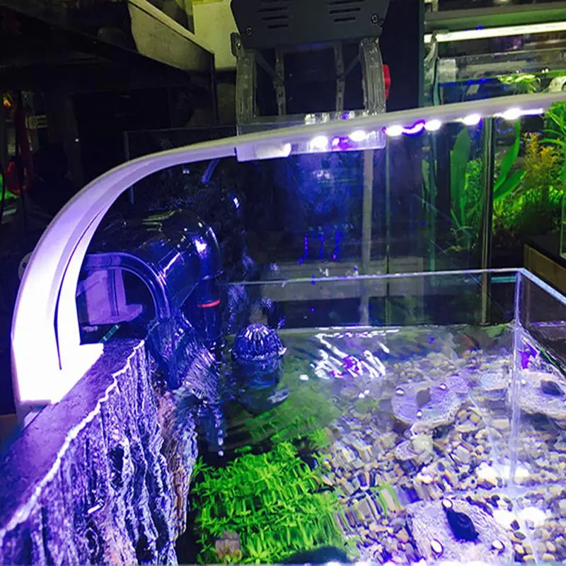 Светодиодный светильник для аквариума X5 ультратонкая лампа растений аквариум