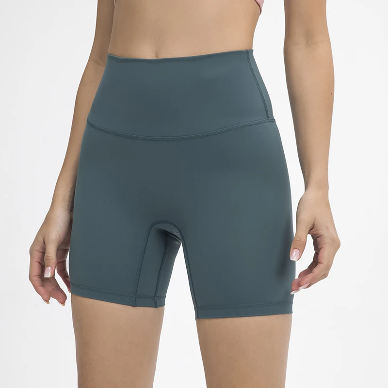 

No Camel Toe Workout Yoga Shorts Hidden Pocket Buttery Soft High Waist Sport Athletic Fitness Gym Shorts Running Short Pants