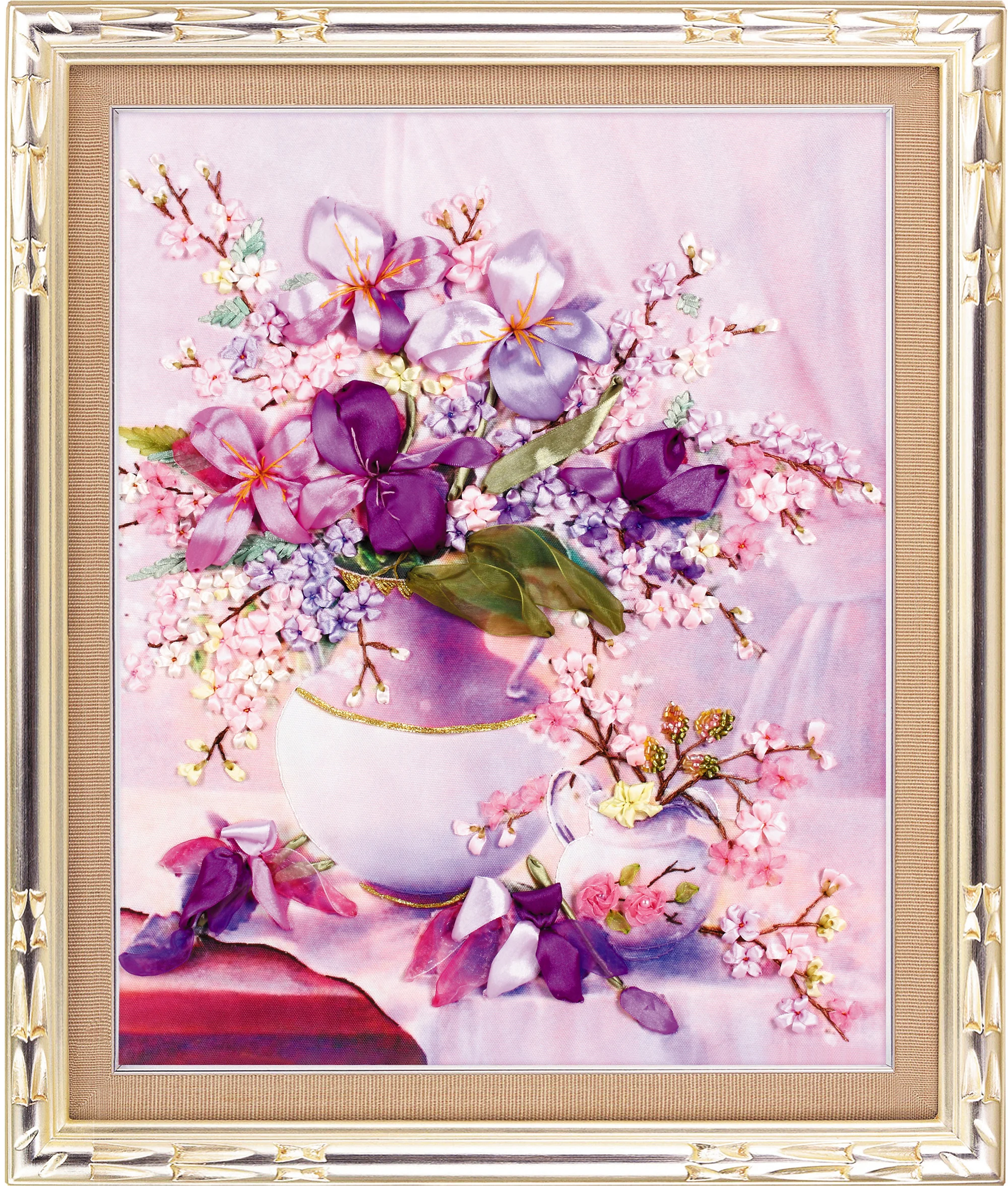 Новое поступление сделай сам необработанные ленты вышивка картины 5D наборы