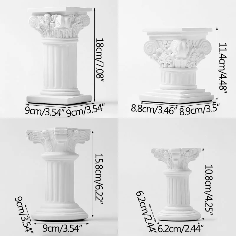 Креативное украшение римская колонна статуэтки ангела для дома и гостиной