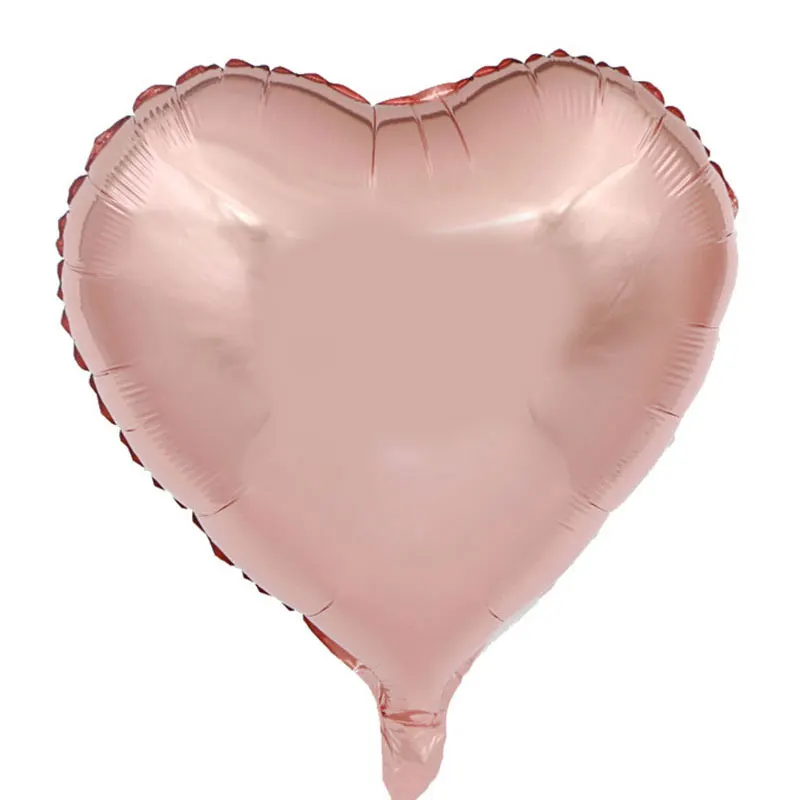 

1pc Multicolor Gold Heart Foil Balloons Helium Balloon Birthday Party Decorations Kids Adult Wedding Valentine's Day Balloons