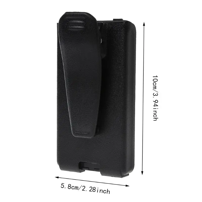 

Black 6xAA Battery Case Shell for Portable Radio IC-V80 IC-V80E IC-T70 Walkie Talkie Speaker 77UB