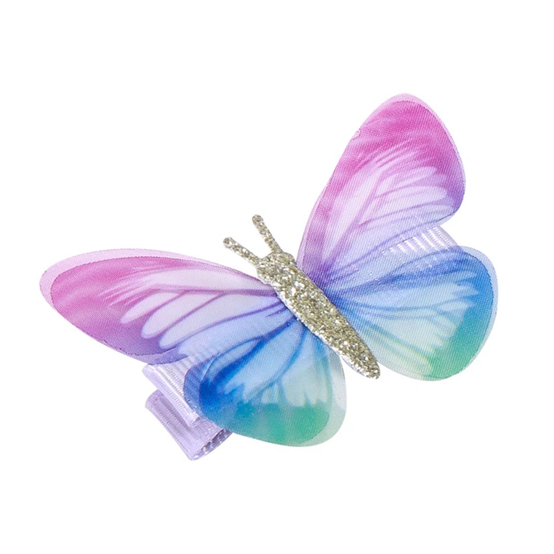 24 pieces/lot Baby kids girl retro butterfly hairpin fairy hair clip princess accessories for Children's | Детская одежда и