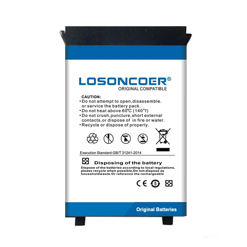 LOSONCOER 600 мА/ч SNN5656B батарея для Motorola V70 SNN5656A мобильный телефон | Мобильные телефоны и