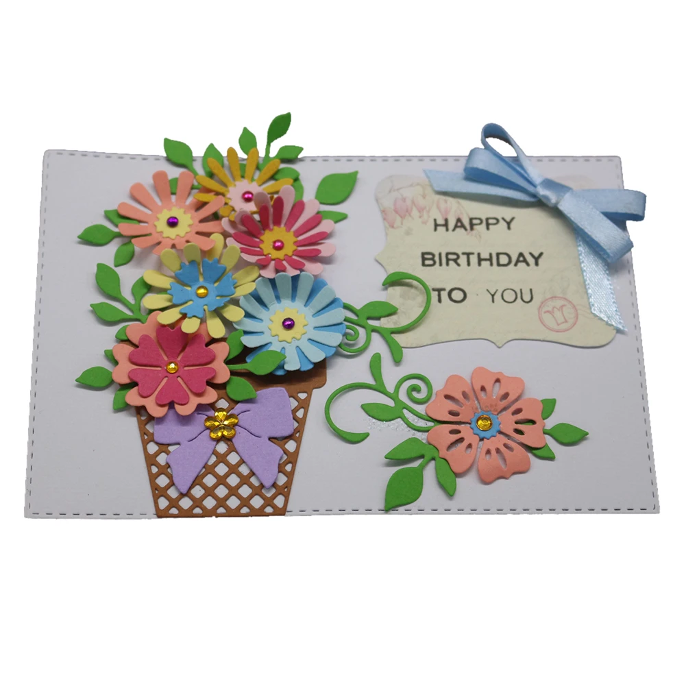 2021 новые листья узором из цветов и листьев металлический Трафаретный вырубной