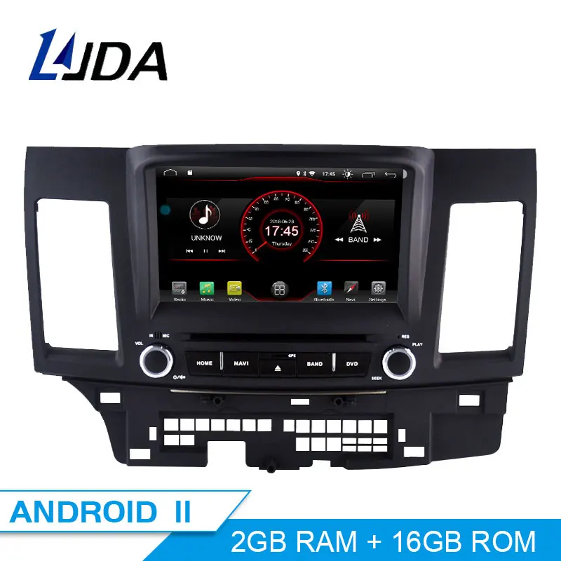 

DSP Carplay Android 11 автомобильный DVD-плеер для Mitsubishi LANCER 2007-2016 Wifi GPS Navi 2 Din автомобильное радио стерео аудио мультимедиа