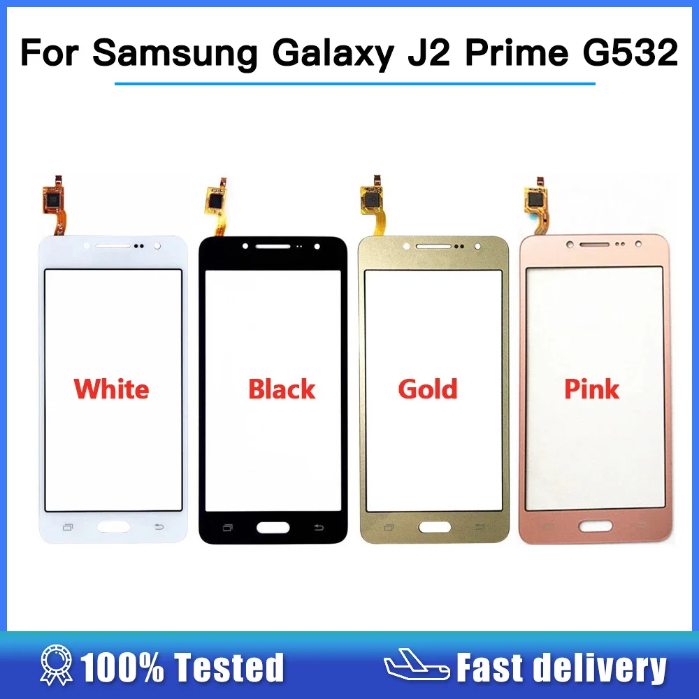 G532 Touch Screen Digitizer Sensor For Samsung Galaxy J2 Prime G532 SM-G532 SM-G532F G532F Front Glass Panel Replacement Parts