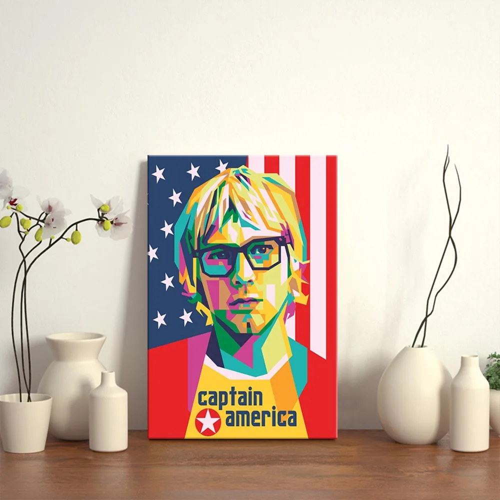 

Picture Canvas Printed Painting Songwriter Wall Art Poster for Living Room Decor No Frame