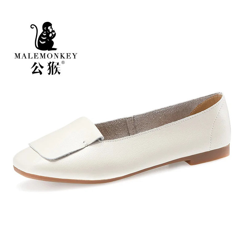 Женские лоферы на низком каблуке розовые черные корейские балетки с квадратным