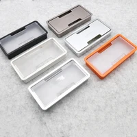 abs desk wire hole cover transparent desk outlet threading box holder cabinet vent square table cable office hardware furniture
