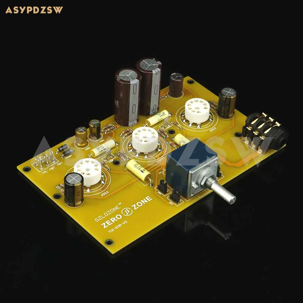 TU1 EMP V2 6922 + 12AT7 ламповый усилитель для наушников PCB/DIY Kit/готовая плата (без