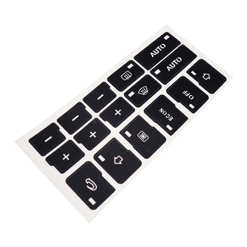 Автомобильный Кондиционер AC Кнопка климат контроля ремонт наклейки для Audi A4 A6 B6 B7