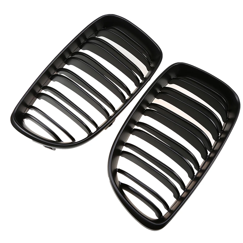 POSSBAY матовая черная крышка двойная линия передний капот центральный гриль