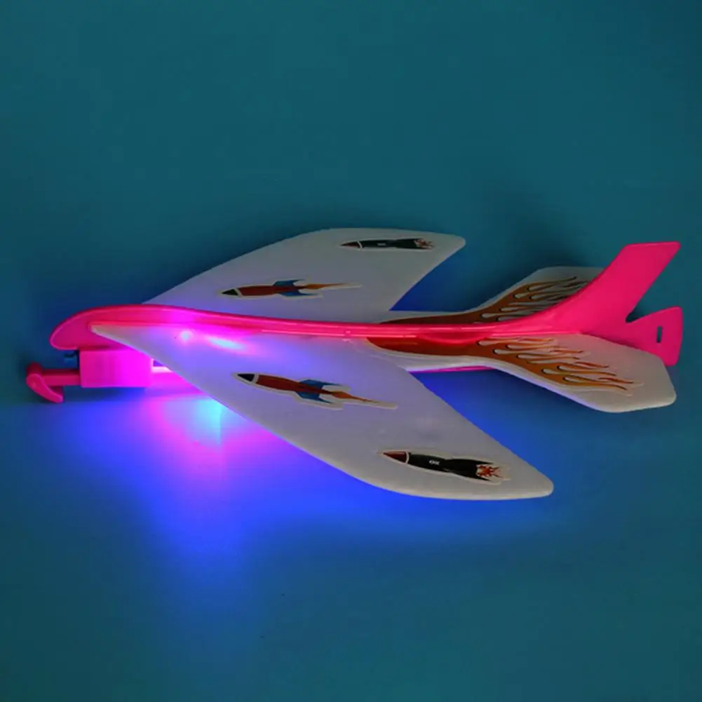 

Light Plane Flash Children Gift Plastic Flash Slingshot Aircraft Toy for Outdoor