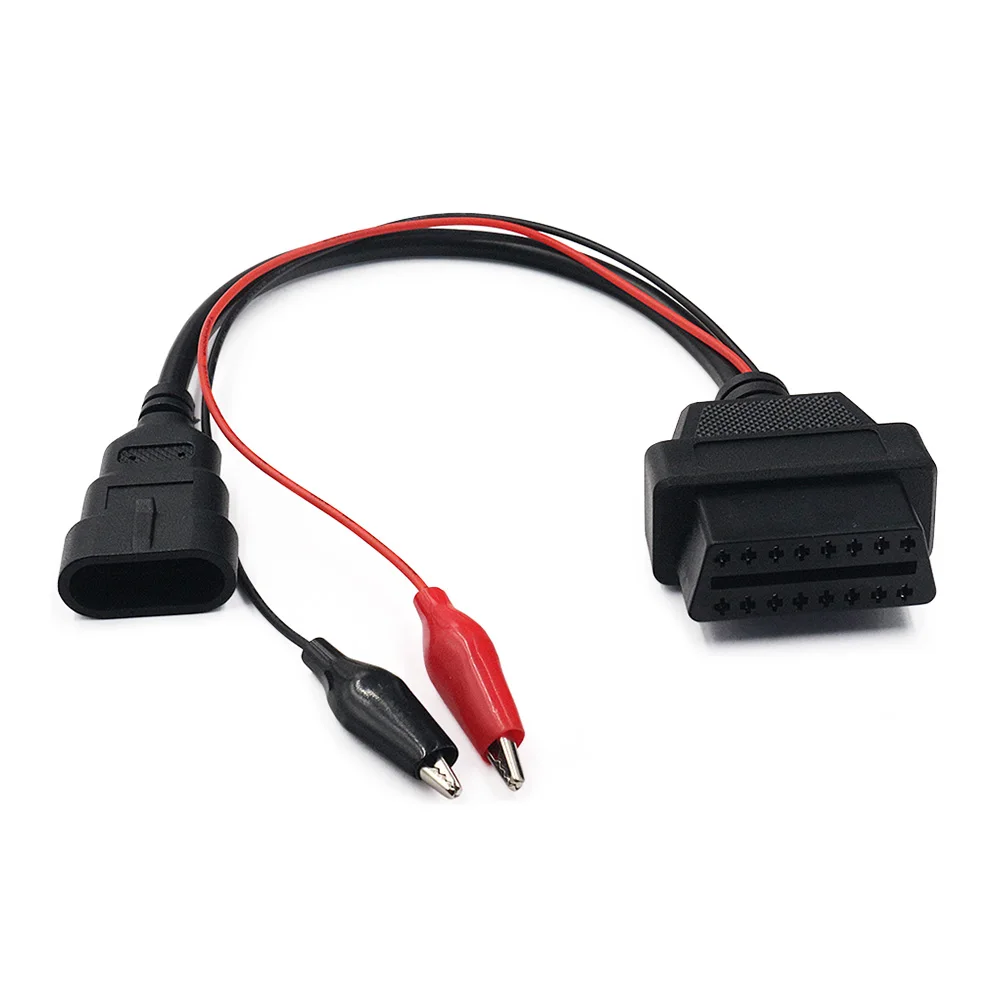 Кабель OBD2 с 3 контактами на 16 для Fiat Lancia Alfa REMO заглушка OBDII 3-контактный разъем