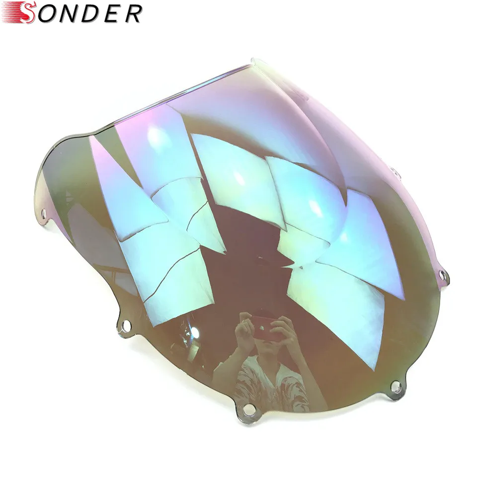 Для Suzuki GSXR600 GSXR750 GSX R GSXR 600 750 96 97 98 99 1996 1997 1998 1999 детали ветрового стекла с двойными