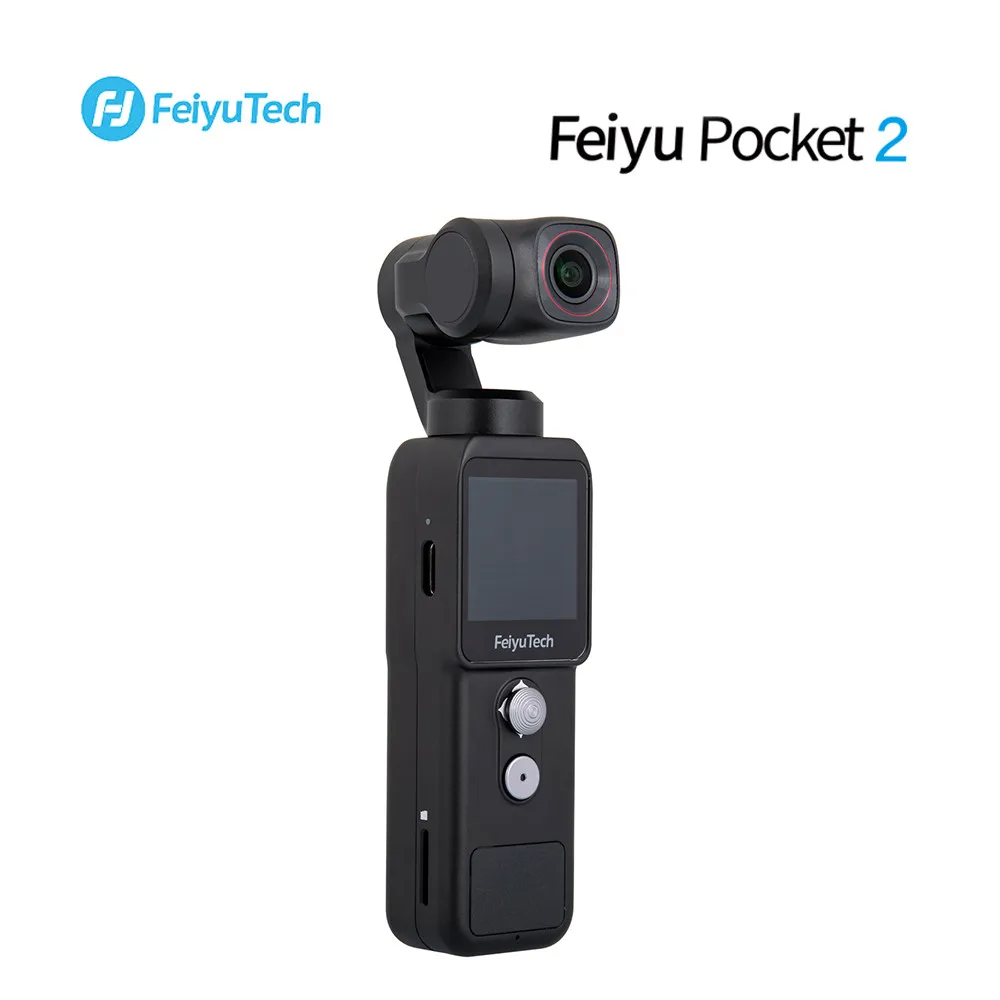 

Feiyutech Official Feiyu Pocket 2 Action Camera 3-Axis Stabilization 4K 60fps Stabilizer Integrated Camera With Smartphone