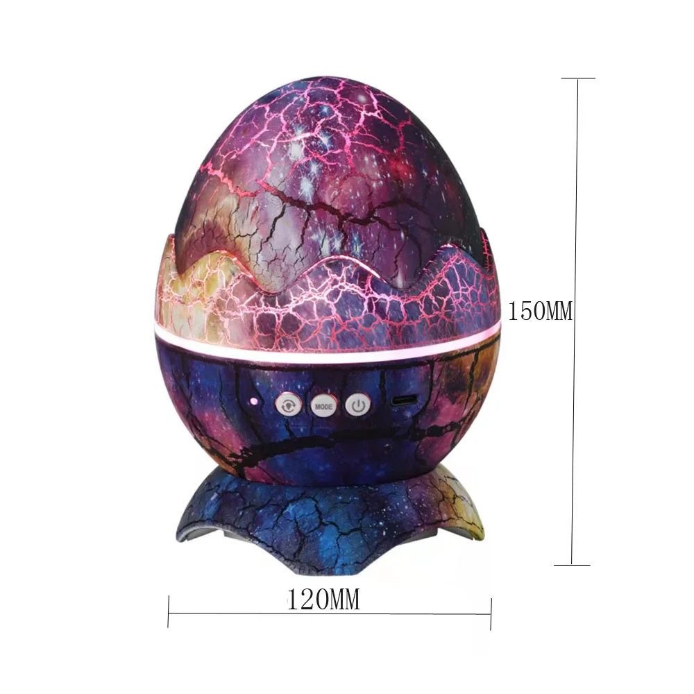 Светодиодный Звездный проектор светильник с дистанционной музыкой настольные