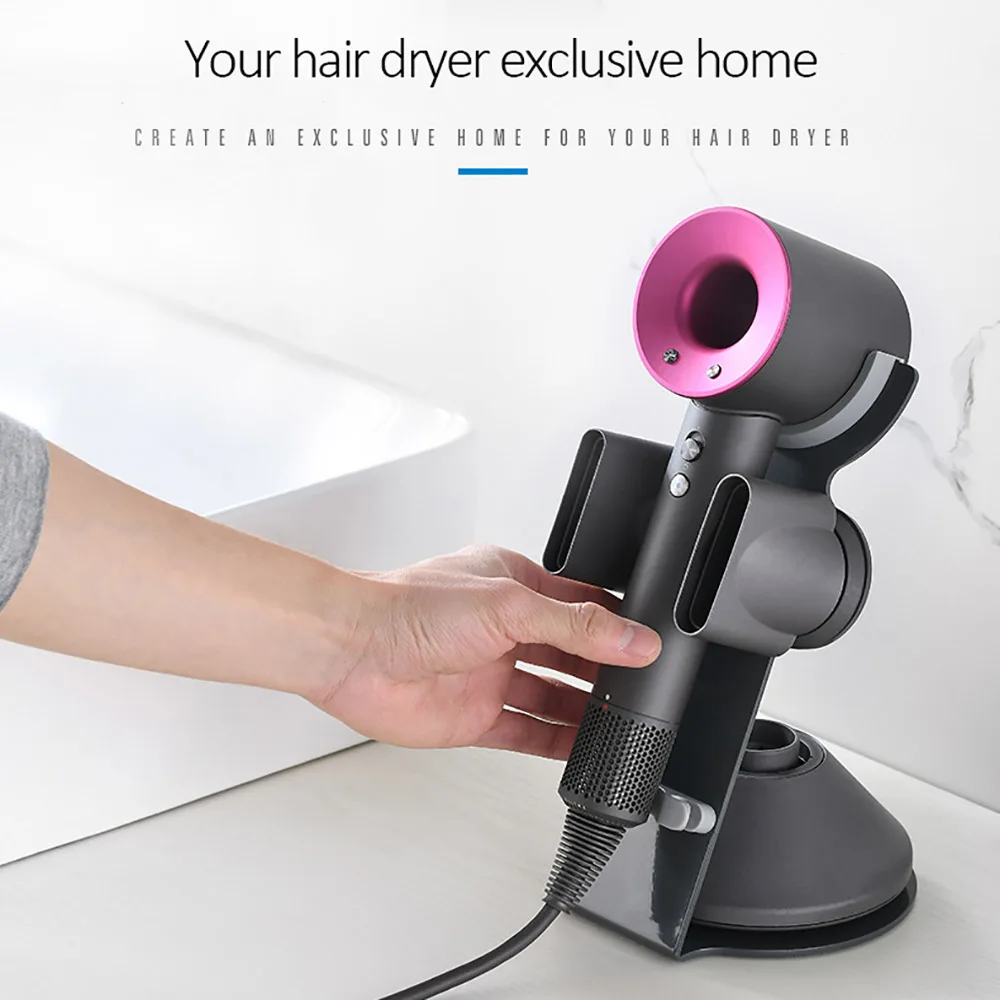 

Anti-Drop Magnetic Holder For Dyson Hair Dryer Pouch-Free Magnetic Holder Stand Bracket Mount For Dyson Supersonic Hair Dryer