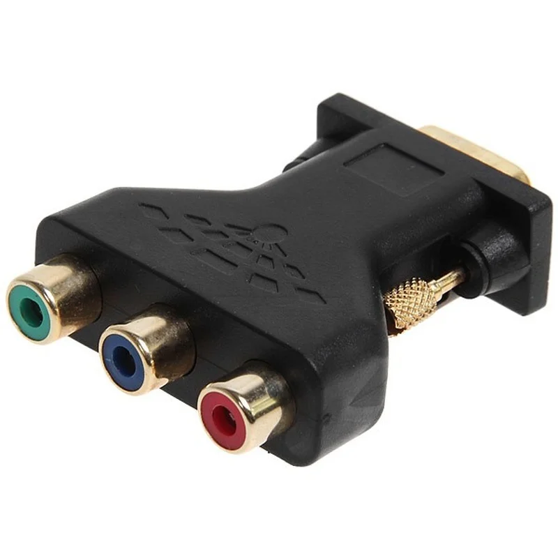 

VGA To Color Difference VGA To AV Adapter VGA To 3rca VGA Lotus Head VGA To RCA
