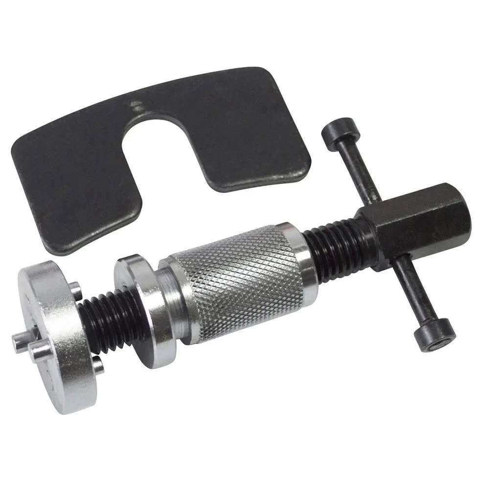 

Wheel Cylinder Disc Brake Pad Caliper Separator Replacement Piston Rewind Hand Tool 3/8 Dual Pin Repair Tool With Backing Plate