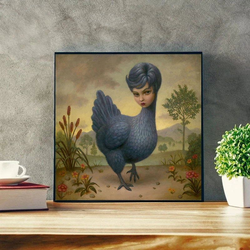 Необычный художественный постер ксуэ Ван Мэрион Пек-это американский художник