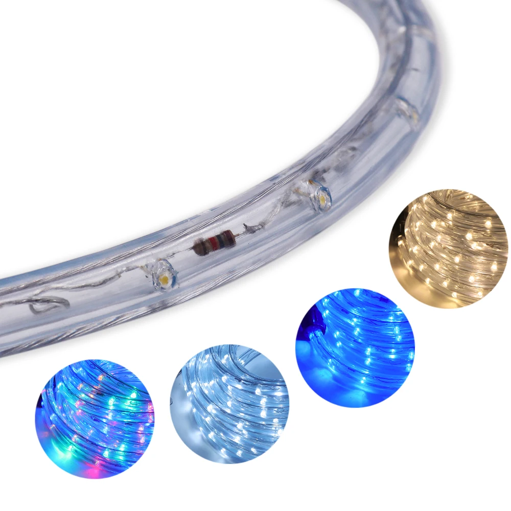 Водонепроницаемый светодиодный неоновый светильник 220 В 110 переменного тока