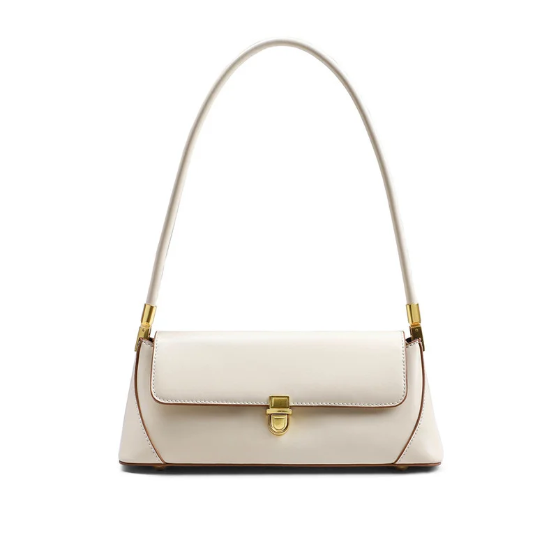 Новая трендовая женская сумка 2021 кожаная маленькая под подмышку метод смешанной