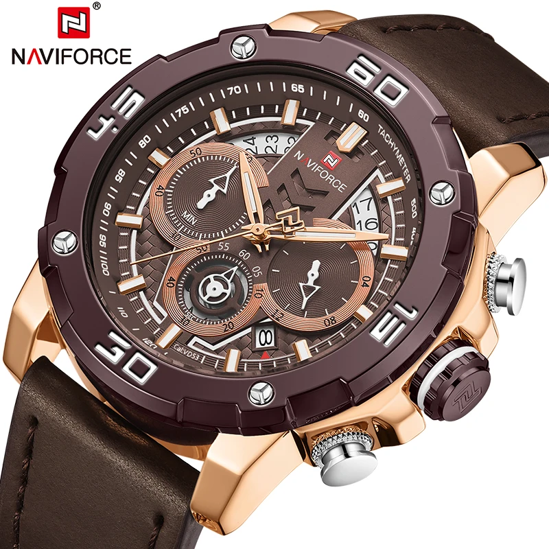 NAVIFORCE новые мужские часы деловой лучший бренд класса "люкс"