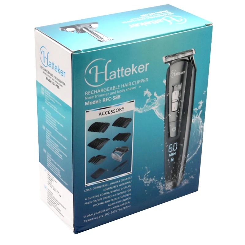 

17 piece facial body electric shaver set hair trimmer for men rechargeable shaving machine wet dry electric razor grooming kit