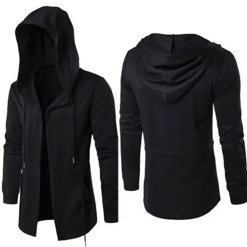 Мужская толстовка с капюшоном верхняя одежда большого размера |