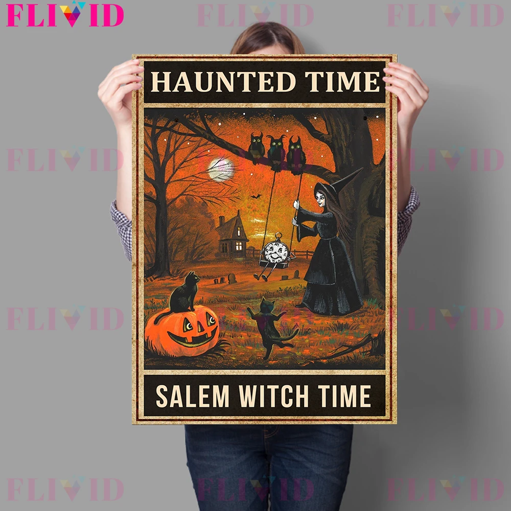 

Картина "Ведьма возвращается в Салем", печать на холсте