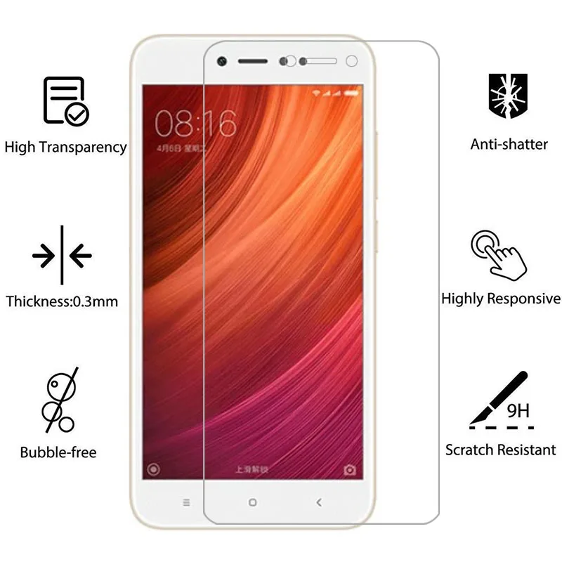Чехол для redmi note 5 pro защита экрана из закаленного стекла xiaomi not 5a prime plus защитный чехол телефона note5