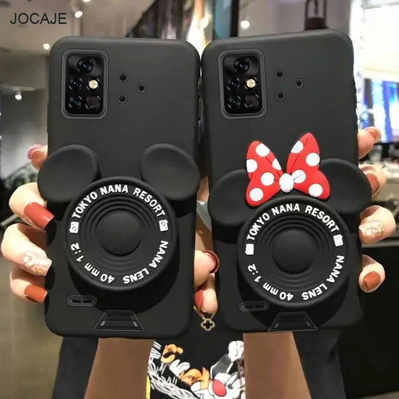 for umidigi bison pro 2021 3d cute cartoons makeup mirror phone cover for bison gt a11 a7 a5 s5 a9 pro soft silicone back case free global shipping