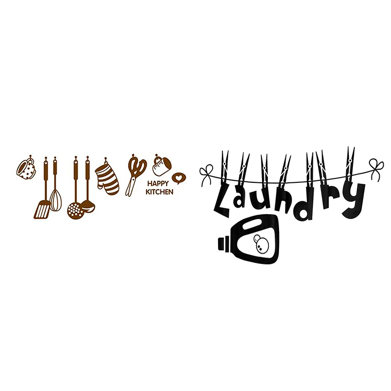 2 набора съемных настенных наклеек художественная наклейка для дома украшение: 1